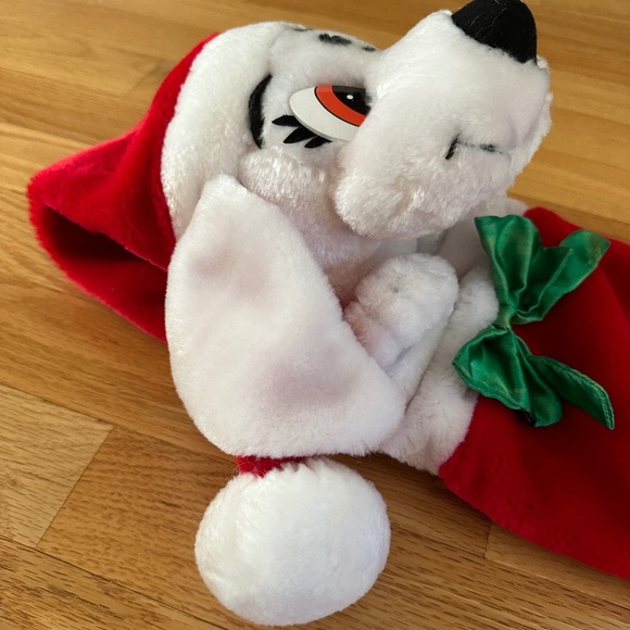 Vintage Disney 101 Dalmatians Plush Christmas Stocking - Picture 5 of 14